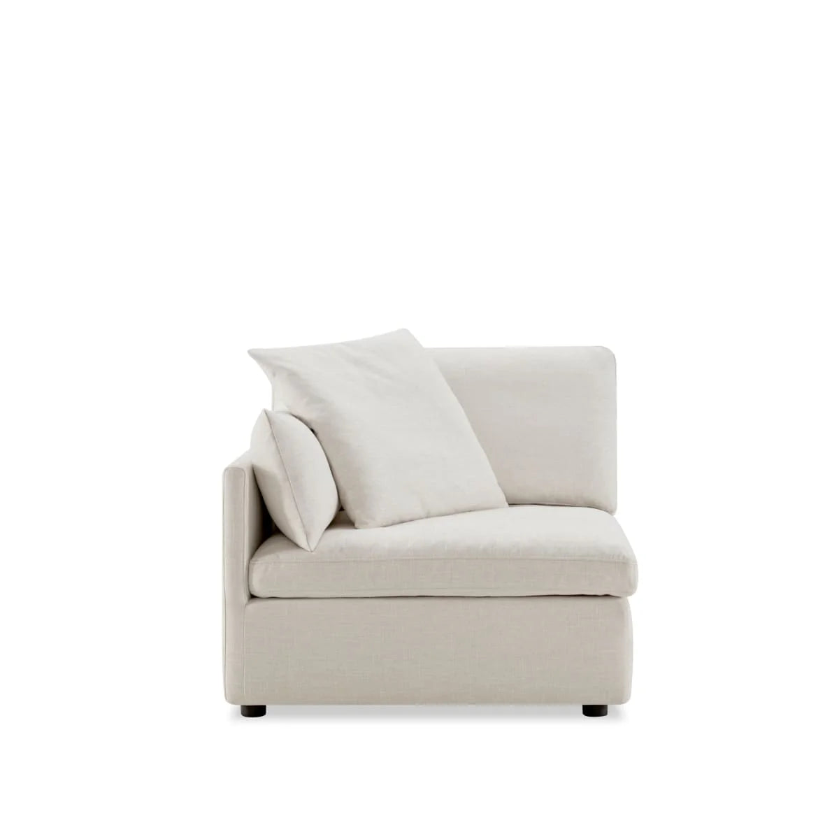 Zoe 5 Piece Modular Sectional | Cream Fabric